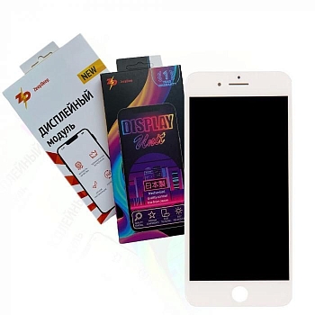 дисплей в сборе с тачскрином ZeepDeep PREMIUM для iPhone 7 plus, белый + прокладка-абсорбер