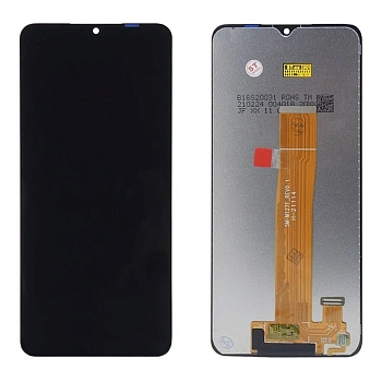 Дисплей (экран в сборе) для телефона Samsung A125F Galaxy A12 (черный) (In-Cell)